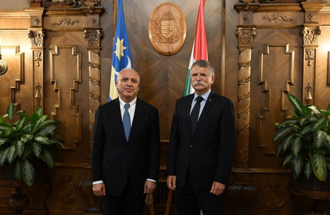 Հունգարիայում ՀՀ դեսպանի հանդիպումը Հունգարիայի խորհրդարանի նախագահի հետ