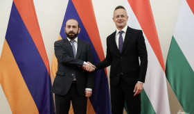 Meeting of the Foreign Ministers of Armenia and Hungary